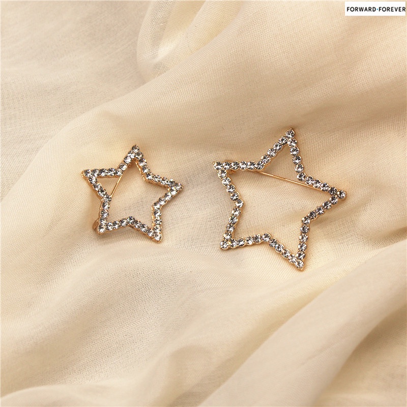 New star crystal pin Tudung safety pin M70023