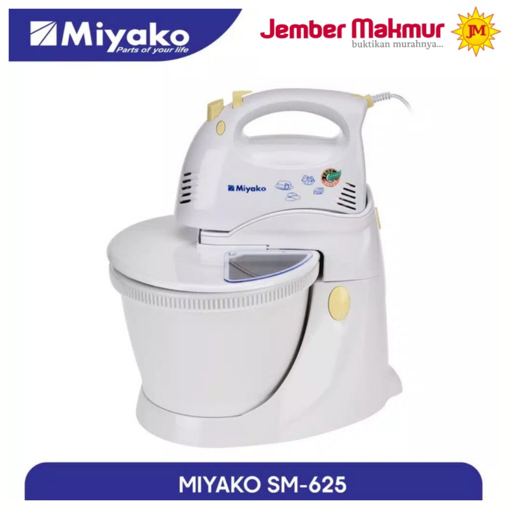 New MIXER MIYAKO SM-625 / STAND MIXER MIYAKO SM625 / MIYAKO MIXER SM-625 / MIXER