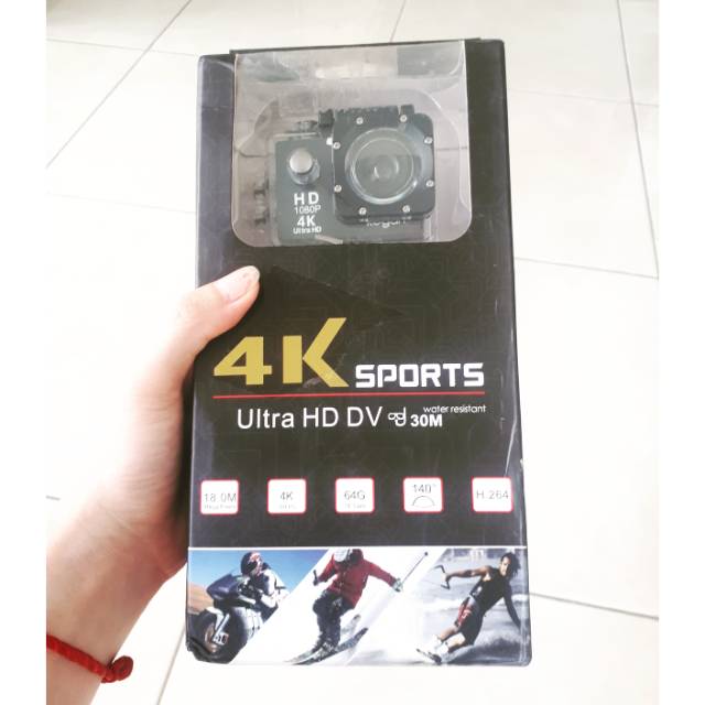 Go Pro 4K Sports Ultra HD DV