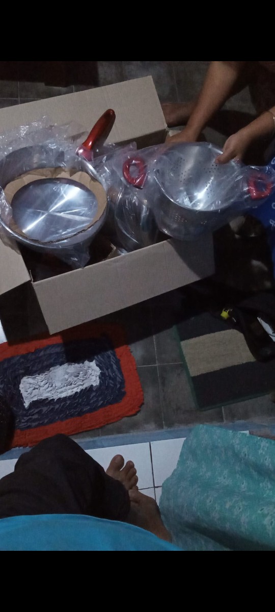 Panci 18 Supra Ori118- Panci Set 18pcs Stainless Steel With Ketel Su9918