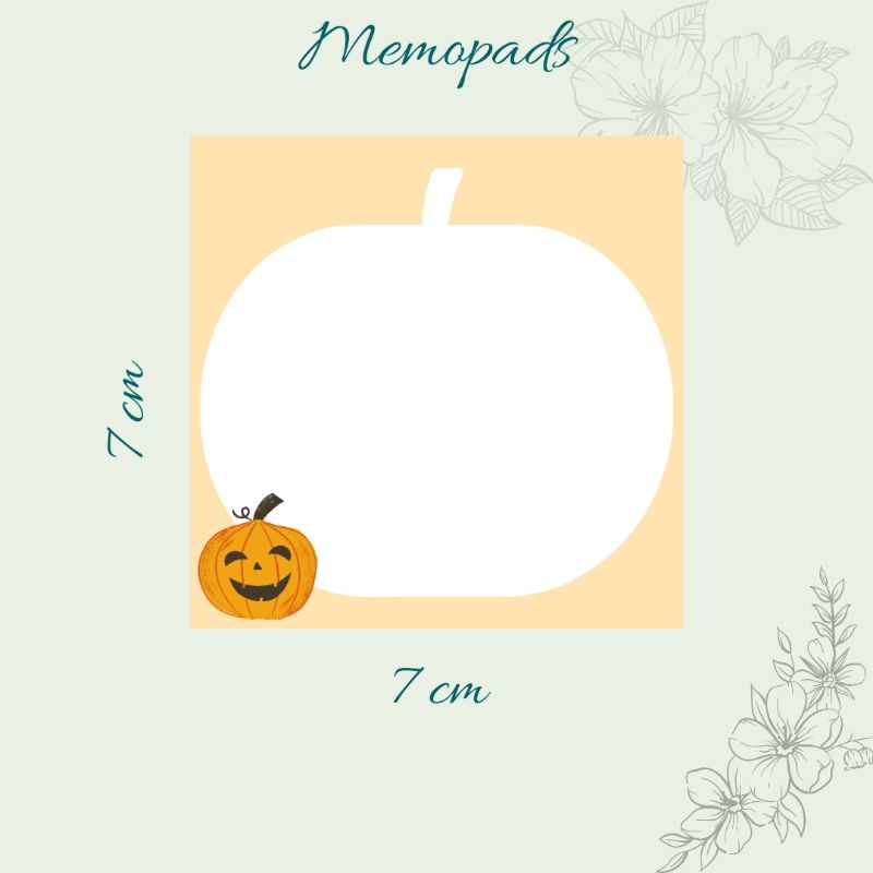 Helloween Memopads | Memopads murah