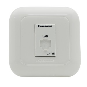 Socket Lan / outlet data cat 5e panasonic