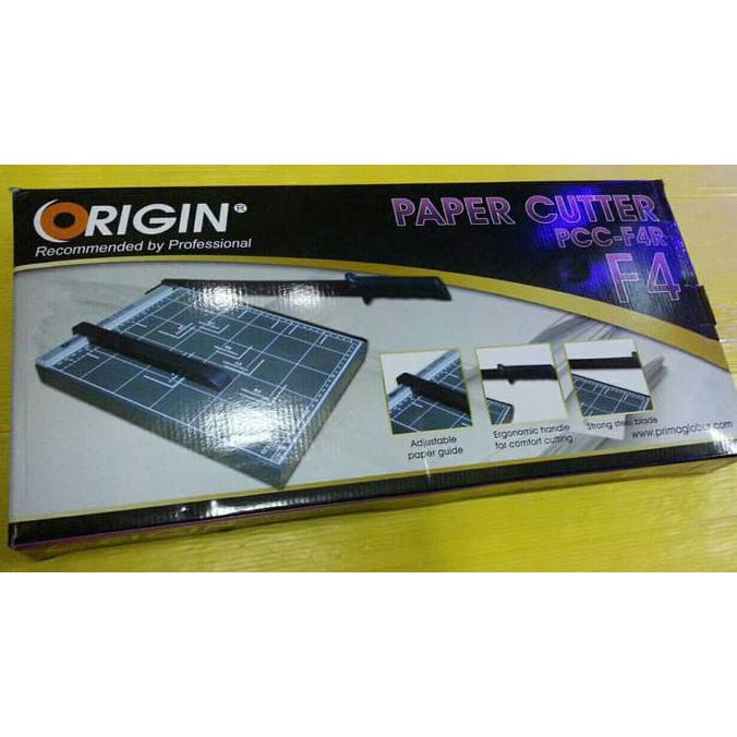 

Termurah Origin Paper Cutter F4R Dark Grey - Alat Potong Kertas Ukuran F4 Offic