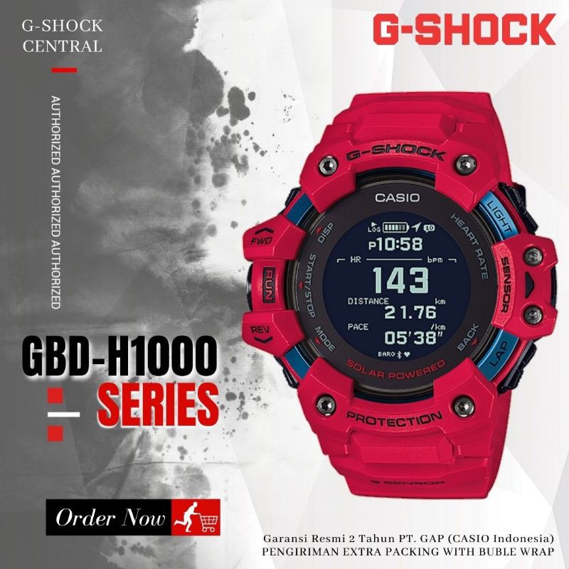 Jam Tangan Casio G-SHOCK GBD-H1000-4 / GBD H1000 4DR Original Garansi Resmi 2 Tahun