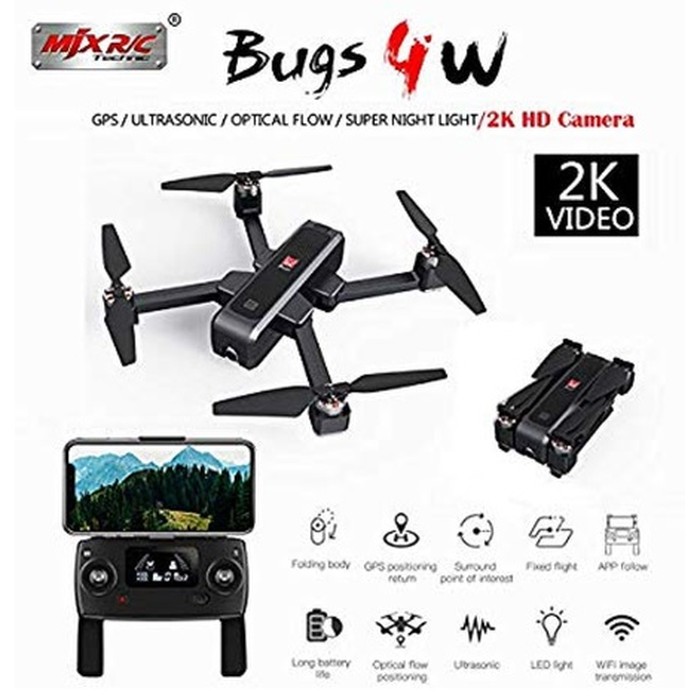 Drone Mjx Bugs 4 W B4W 5Ghz GPS FVP 2K Camera HD Brushless
