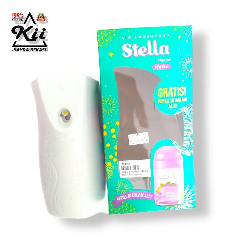 Stella Dispenser Home Matic Spray Air Freshner - Paket Stella Matic