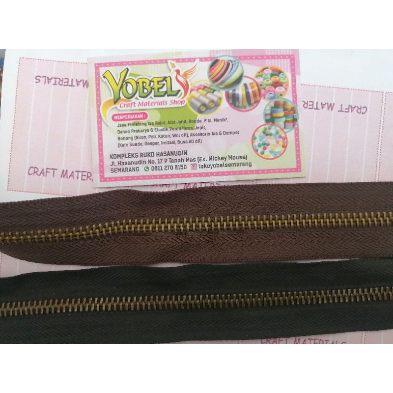 [METERAN] Resleting gigi besi ATG / Bakar