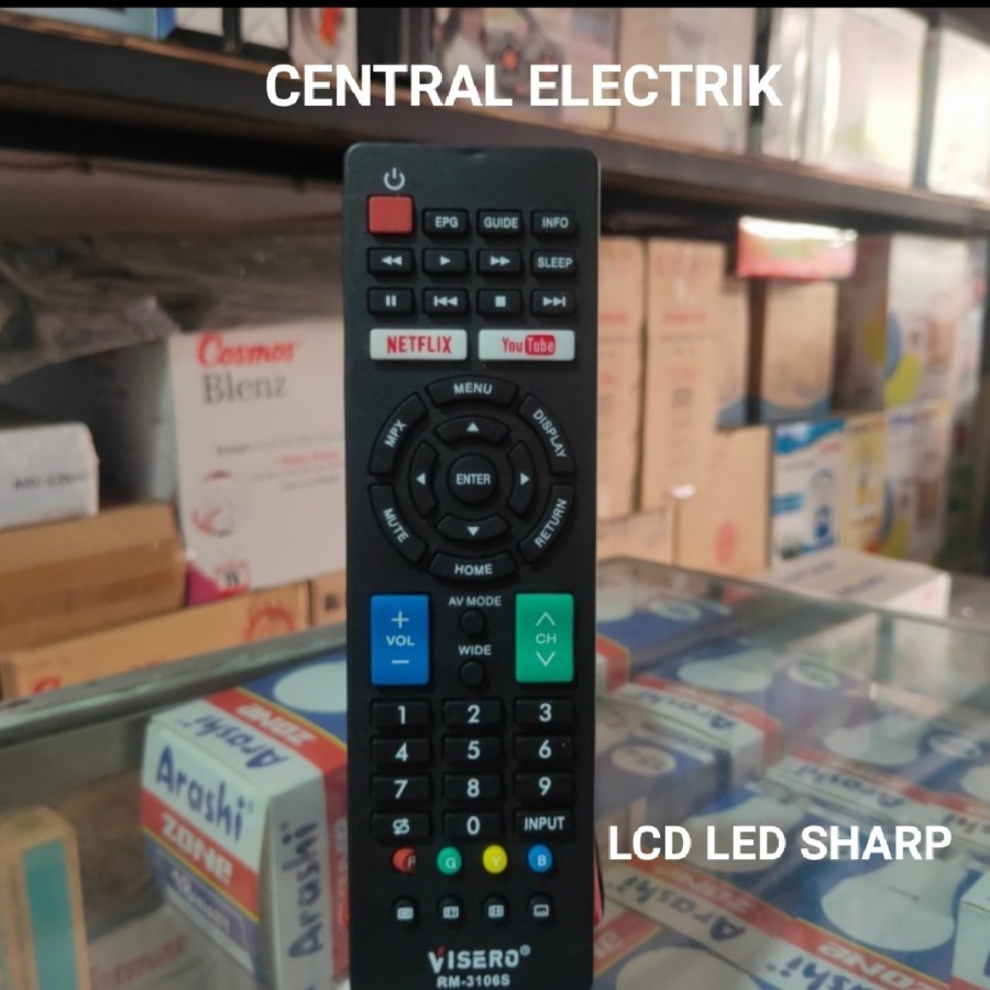 REMOT LCD LED TV FOR SAMSUNG - LG - SHARP VISERO - ORY - LG