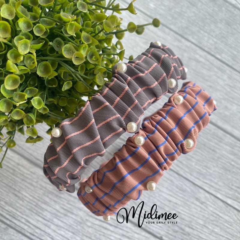 (COD)BANDO SCRUNCHIE MUTIARA KOREA SHAKIRA SALUR