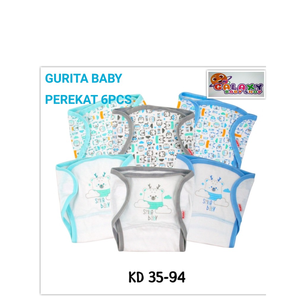 Kiddy 3594 gurita baby perekat 6pcs