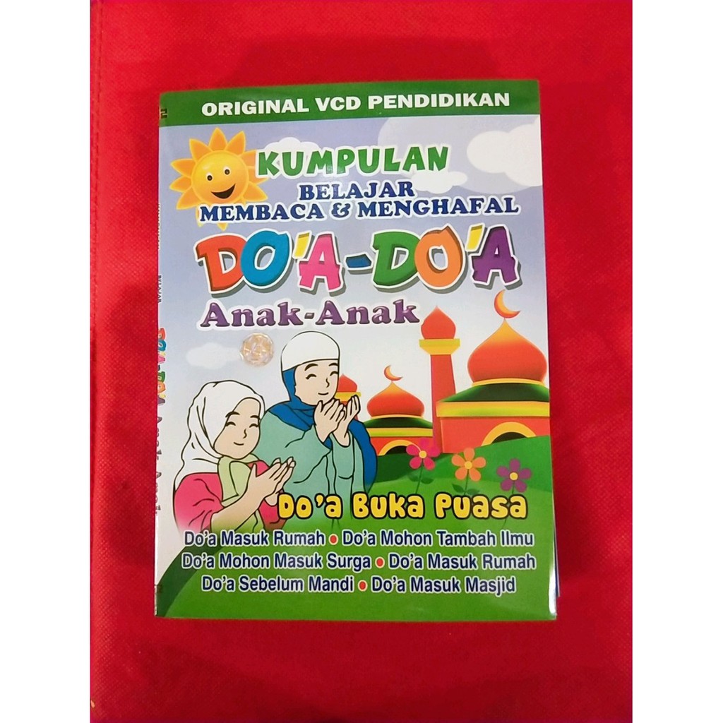 PROMO KASET VIDEO VCD ANAK ANAK BELAJAR MEMBACA MENGHAFAL  DOA SEHARI HARI
