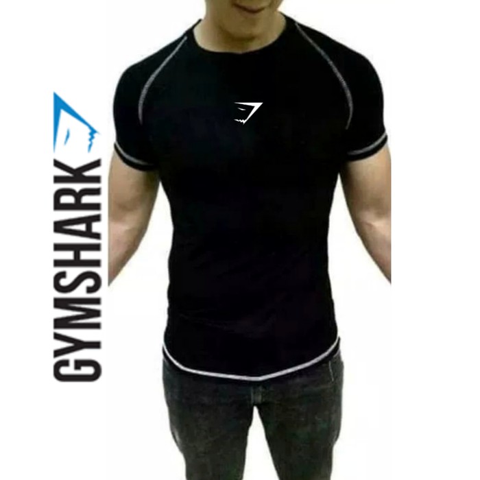 Baju kaos pria fashion gym fitness