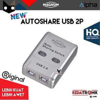 USB Sharing MAGNUM Printer Share AUTO SWITCH 1-2 Port 2 port
