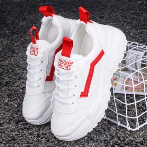 Sepatu Sneakers Wanita Vhanns Trandyy Korea AMC 51