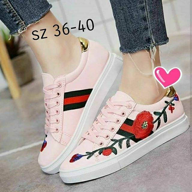 Sepatu wanita korea import tipe 1009