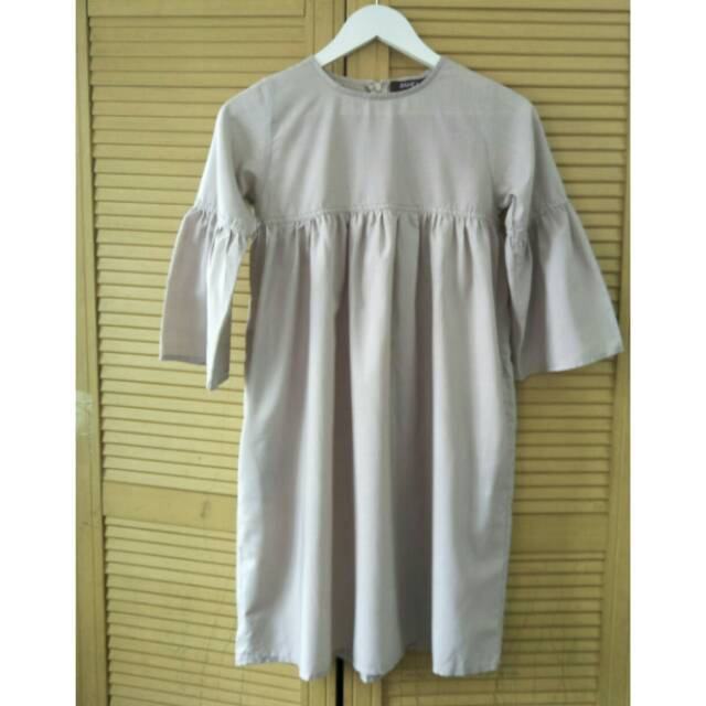 Tunik anak warna khaki