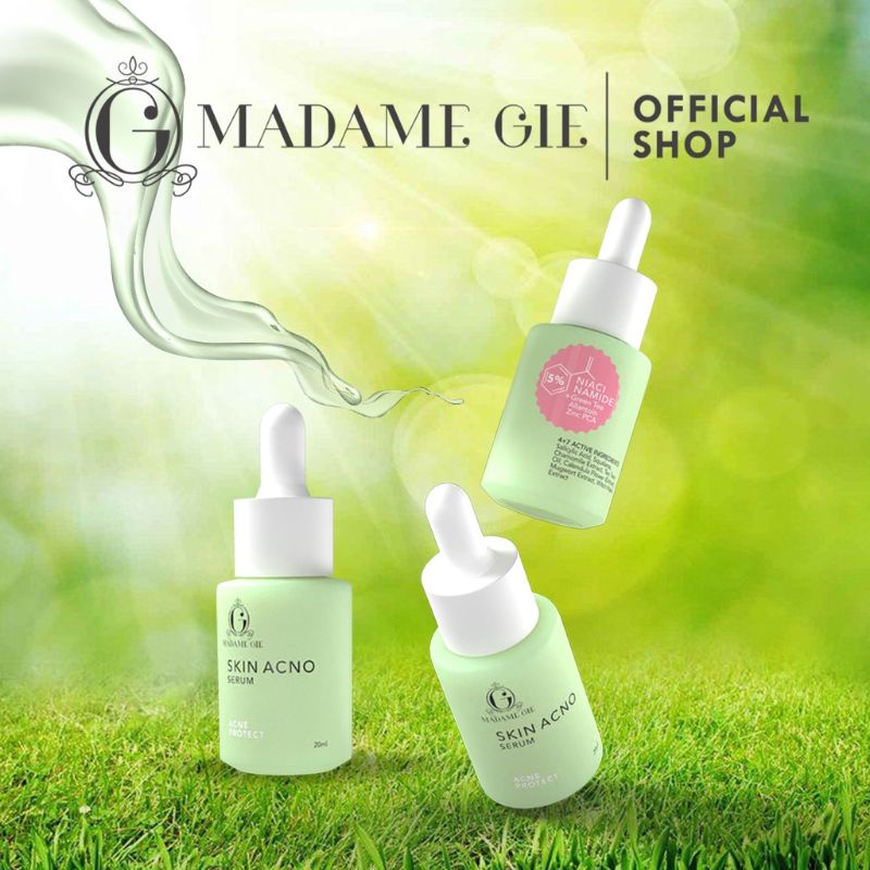 Madame Gie Skin Radiance Serum - Skincare Wajah | Madame Gie Skin Acno Serum - Skincare Wajah