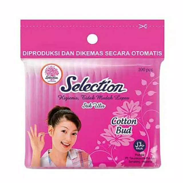 Cotton bud lembut merk selection