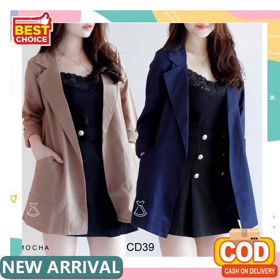 Blazer Kerja Wanita Blazer Kantor Wanita Blazer Formal Wanita Terlaris Jas Kerja Wanita Blazer Wanit