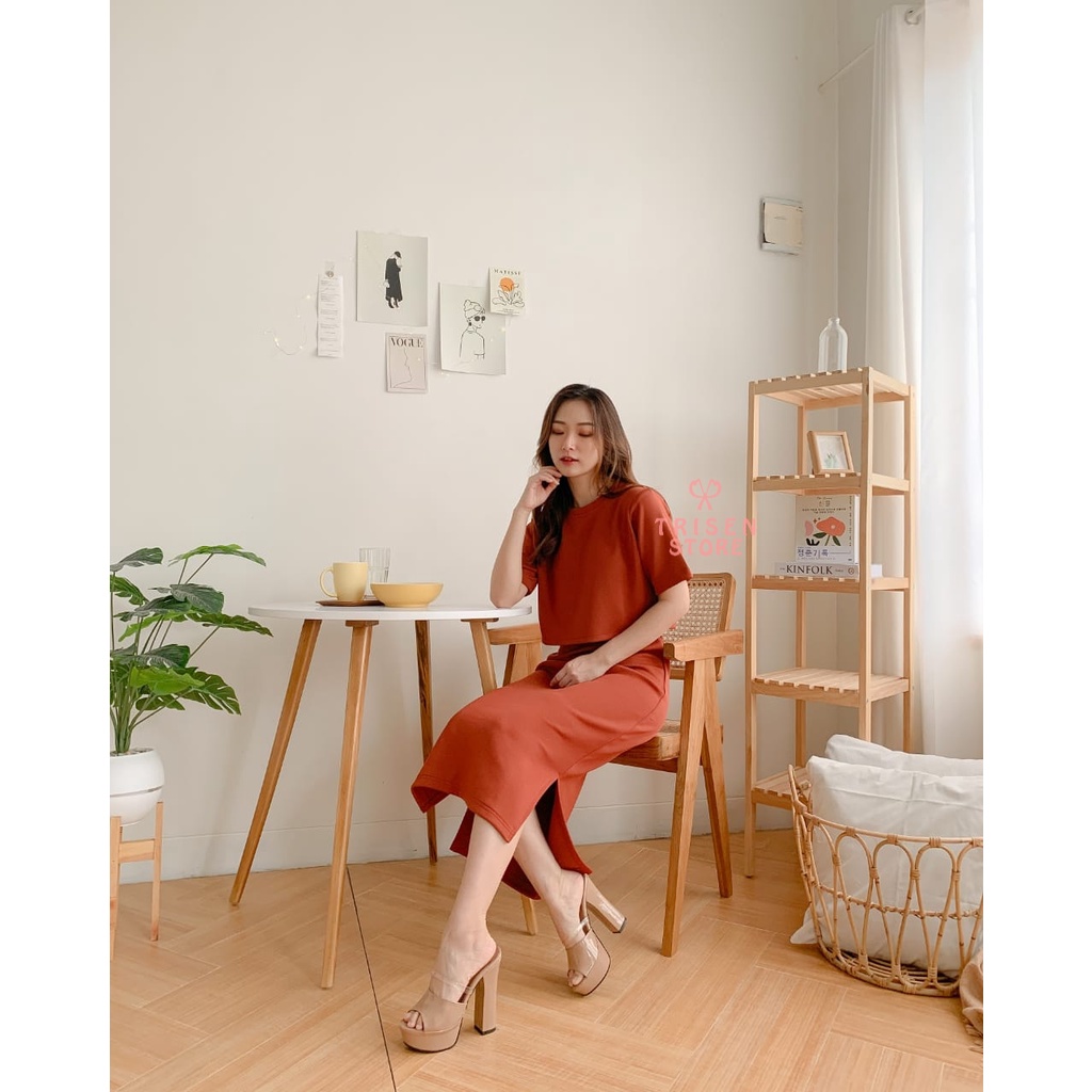 Trisen One Set Dress Elga-3