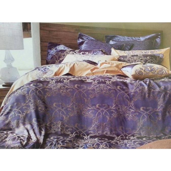 sprei satin jacquard kingkoil uk 180x200 cm