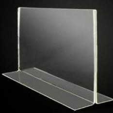 

RB Akrilik Display Tentcard Tempat Brosur Uk. A5 (15x21 Cm) Model Landscape Tipe T