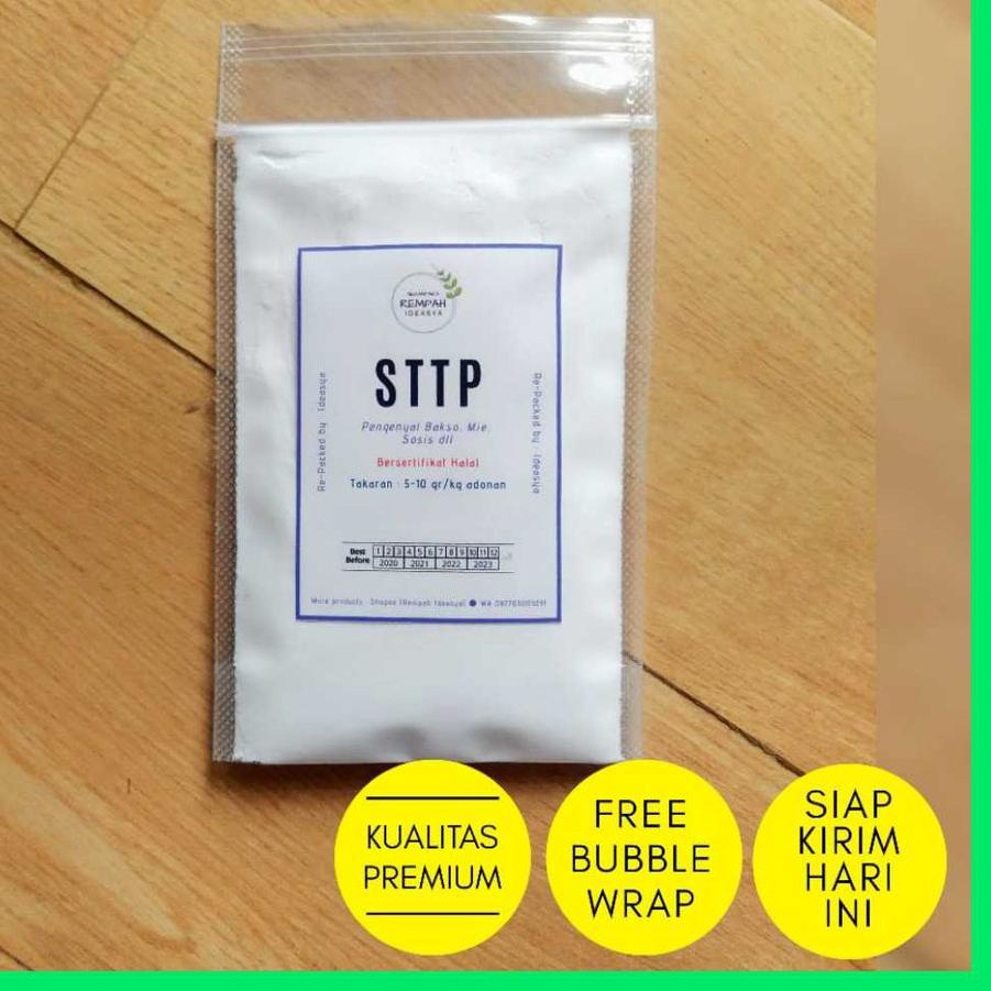 

10.10 F⚡ASH SALE STTP (Sodium Tripolyphospat) Food Grade Pengenyal Sosis, Bakso , Nugget, Mie, 100 g