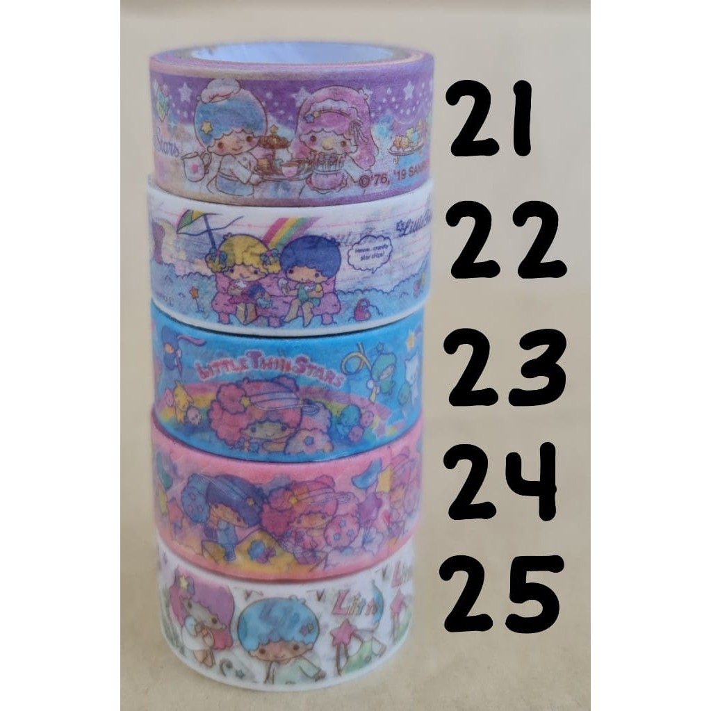 

ISOLASI - SELOTIP KERTAS ANTI AIR KARAKTER CINAMOROLL HELLO KITTY PANJANG 10 METER