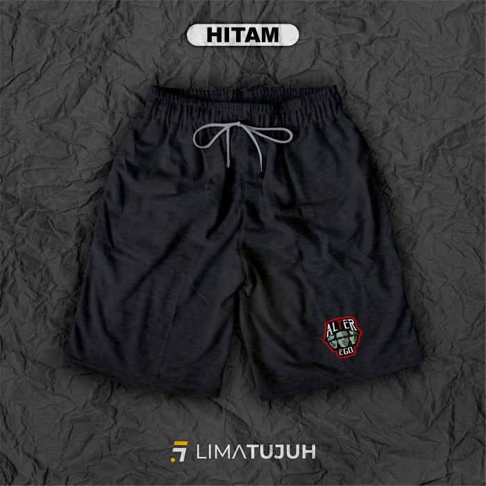 Celana Pendek Alter Ego Logo Kolor Santai Premium (TSF)