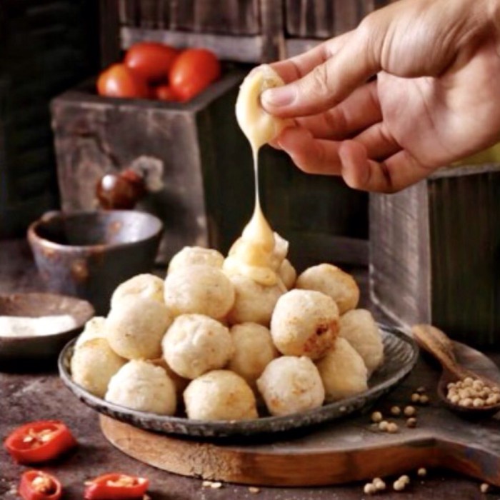 

Instant-Camilan- Lokasaji Cimol Cheesy Melt Isi 25Pcs -Camilan-Instant.