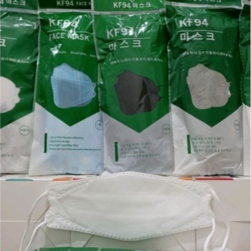 Masker Korea KF94 4Ply Evo 3D Protection Mask Mouson Sachet Isi 10pcs