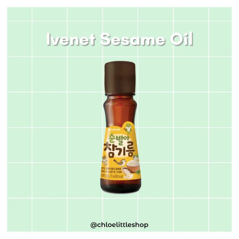 Ivenet Sesame Oil - 75 ML / Minyak Wijen Anak Bayi