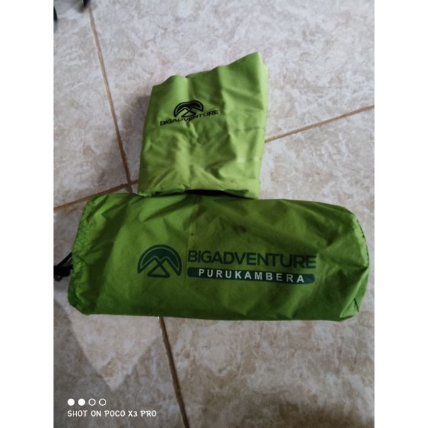 sleping pad matras angin bigadventure purukambera paket lengkap