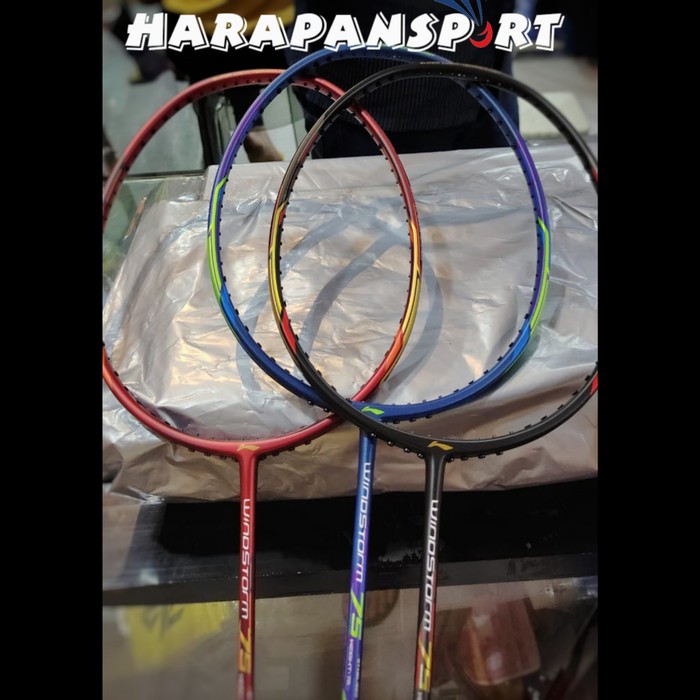Dijual RAKET BADMINTON LINING WINDSTORM 75 ORIGINAL Limited