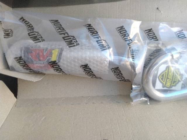 knalpot racing crf 150l norifumi rv1 tipe evo n4 shorty ready semua knalpot norifumi crf150l  Evo