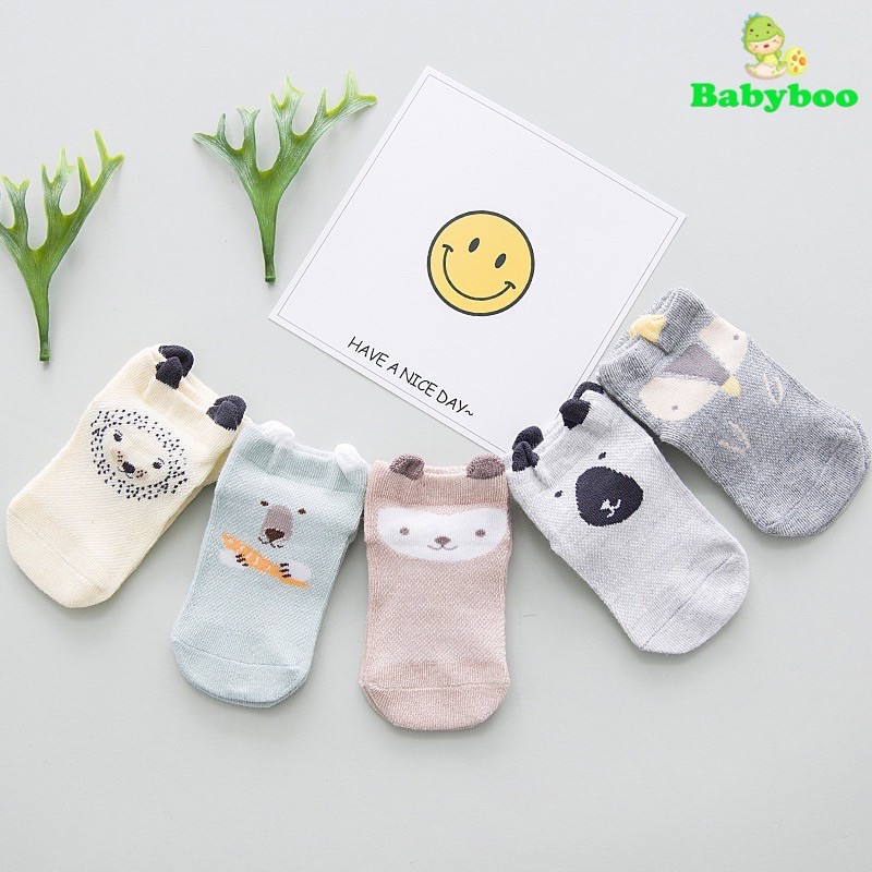 Kaos Kaki Bayi Motif Binatang/Kaos Kaki Anak Binatang