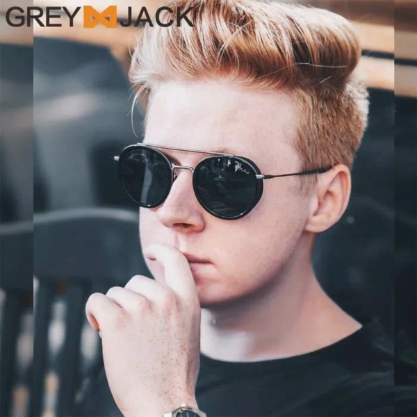 Promo Grey Jack Kacamata Hitam Pria dan Wanita  Sunglasses  1615 - FULL BLACK Diskon