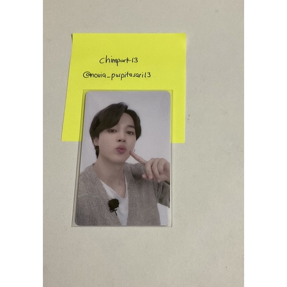 (READY STOCK) Photocard Jimin Hybe Insight Butter Lucky Draw Official
