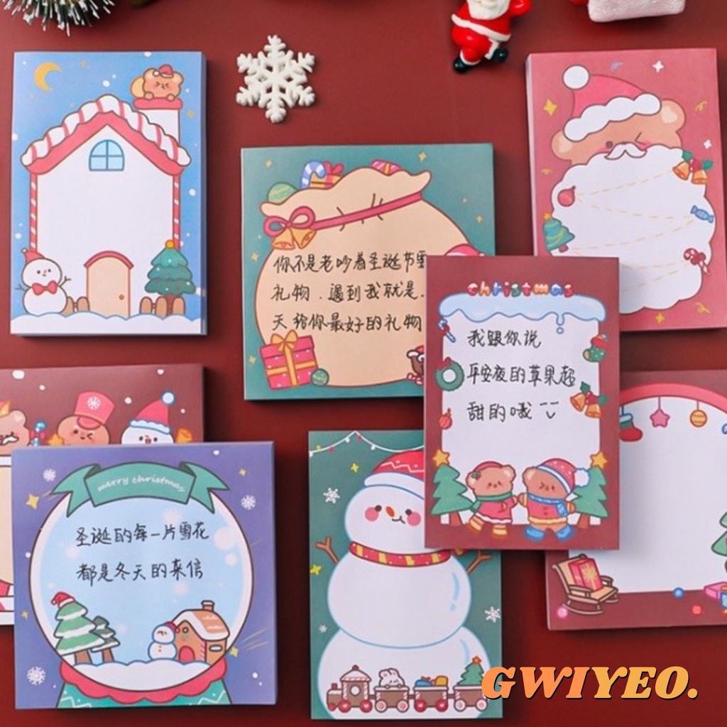 

Sticky Notes Memo Christmas Edition Natal Notes