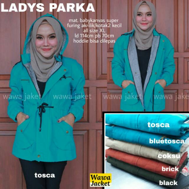 Jaket Parka,baby canvas