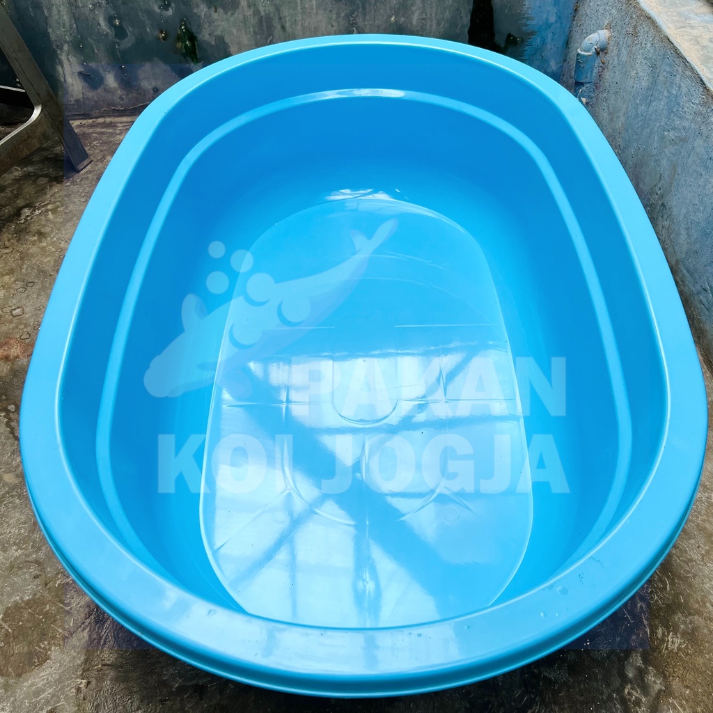Ember Bak Oval Koi Viewing Fish Pond Bahan Plastik Berkualitas