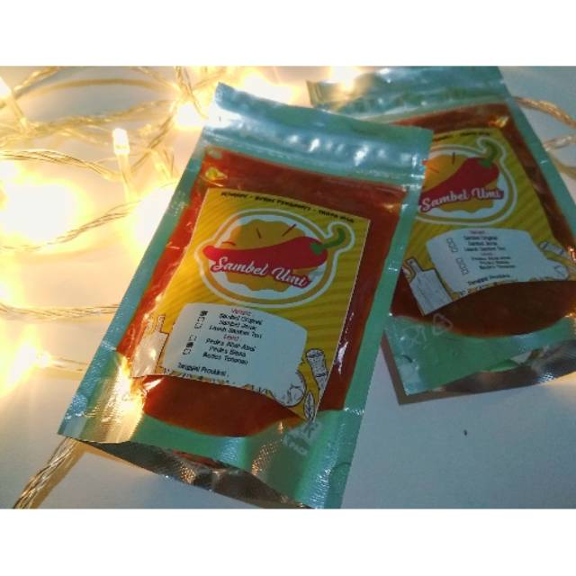 

Sambel / sambal umi Non MSG variant original