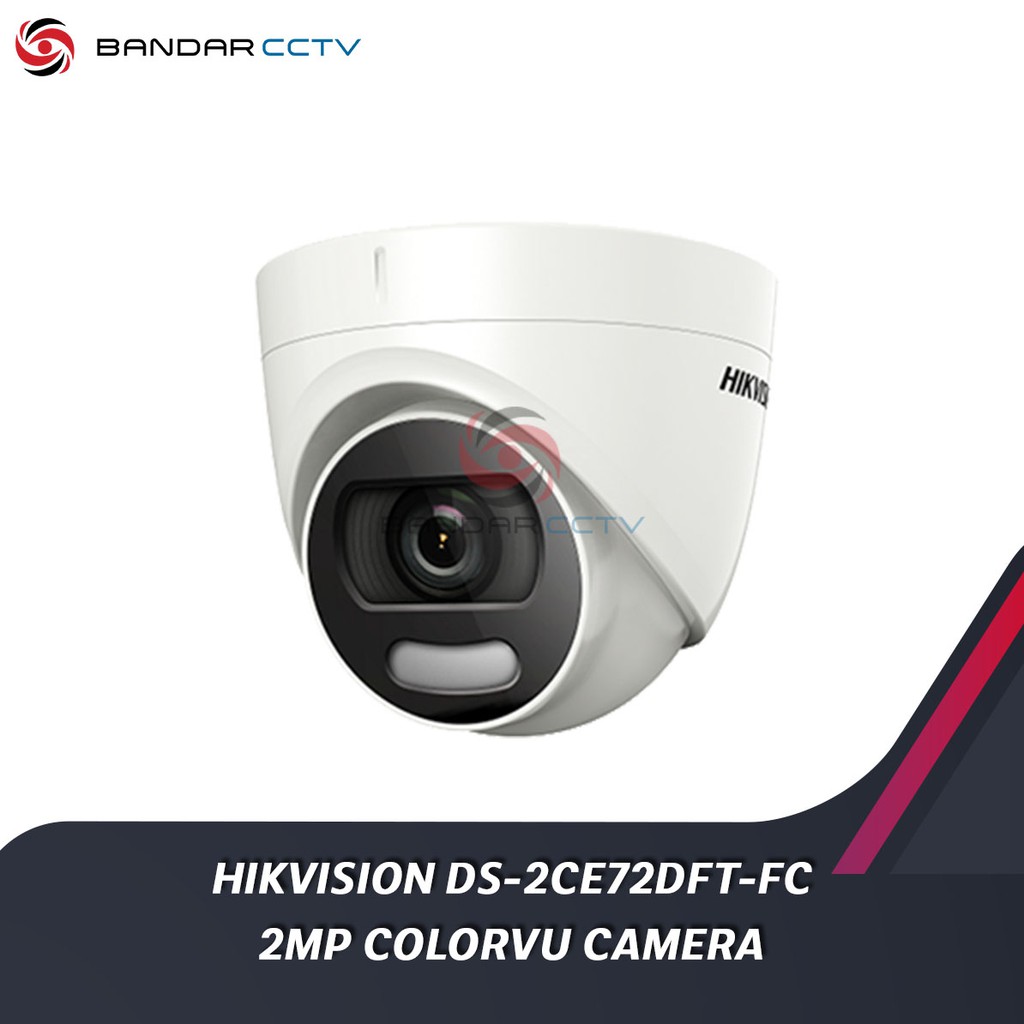 HIKVISION DS-2CE72DFT-FC 2MP COLORVU CAMERA