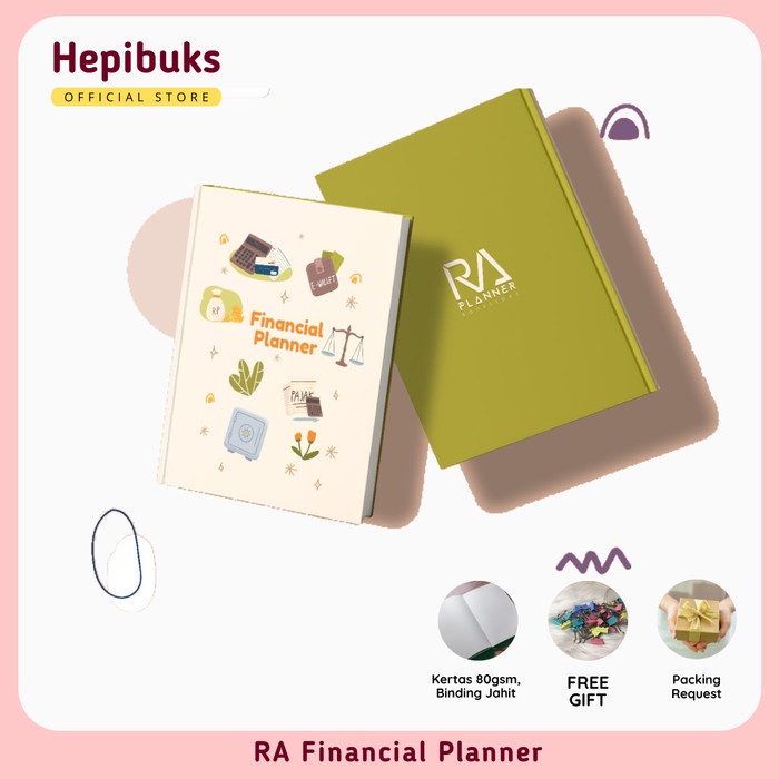 

[RESTOCK] Buku Financial Planner RA Catatan Keuangan Bisnis Hepibuks Green