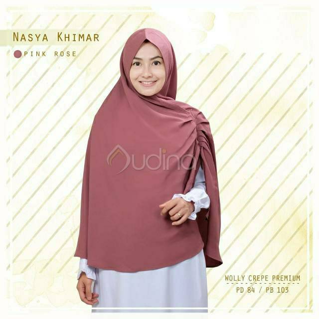 Khimar Audina Serut Nasya Khimar ORI Audina
