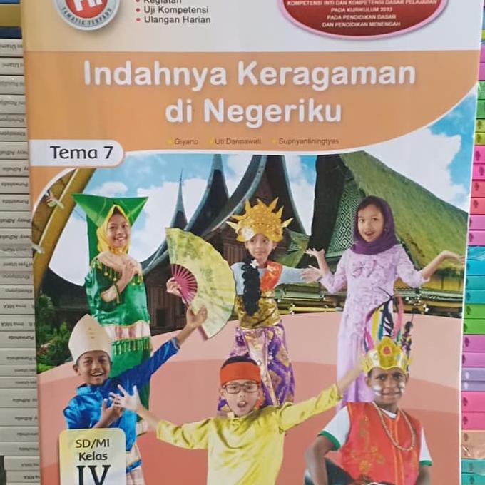 Buku Sekolah - Buku Lks Pr Kelas 4 Sd Tema 6.7.8.9 Tematik Intan Pariwara