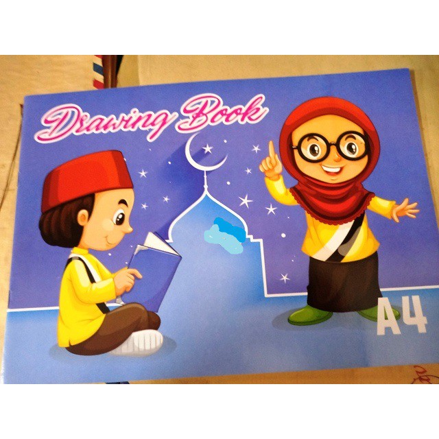 

Buku gambar ukuran A4 Drawing & sketch book
