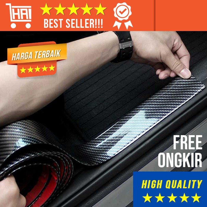 STICKER VINYL CARBON FIBER MOBIL 5METER X 25 CM STIKER KARBON MOTIF VYNIL 3M LEM VINIL VARIASI ORI