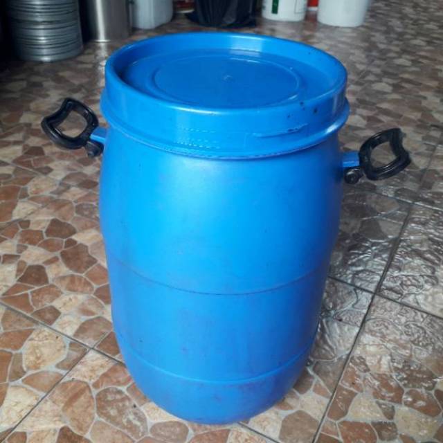 Drum Tong Plastik Ukuran 30 Liter Plus Tutup Shopee Indonesia 1885