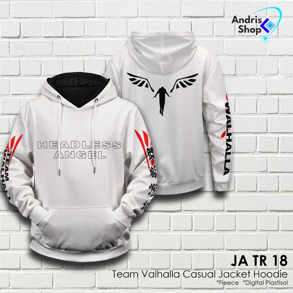 Jaket Team Valhalla Casual Jacket Hoodie - JA TR 18